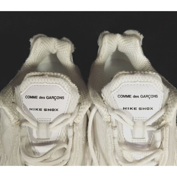 Comme des Garcons x Nike Shox TL Sneakers Size 38 US 7 White - Picture 4 of 9
